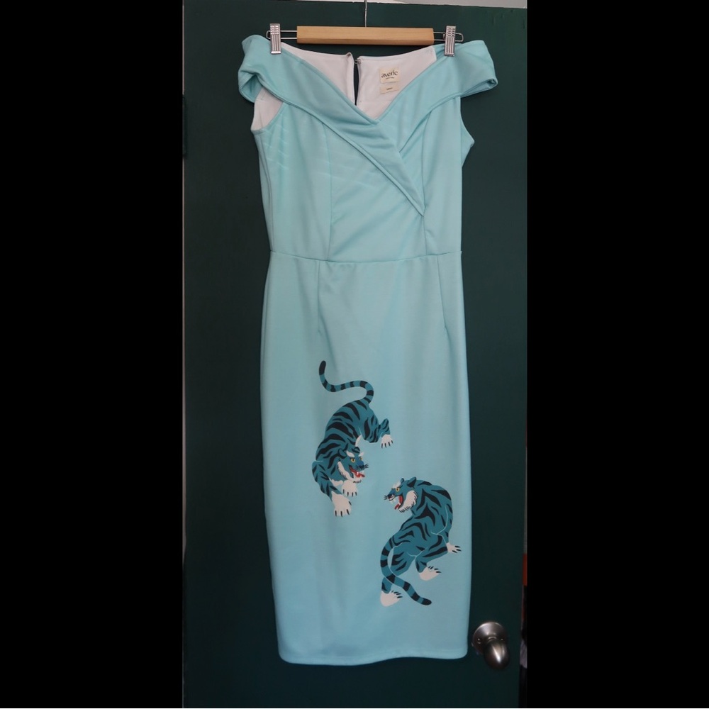 Marina off the shoulder dress